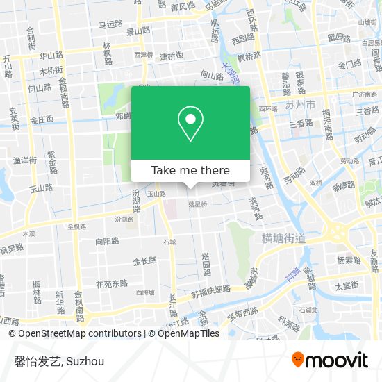 馨怡发艺 map