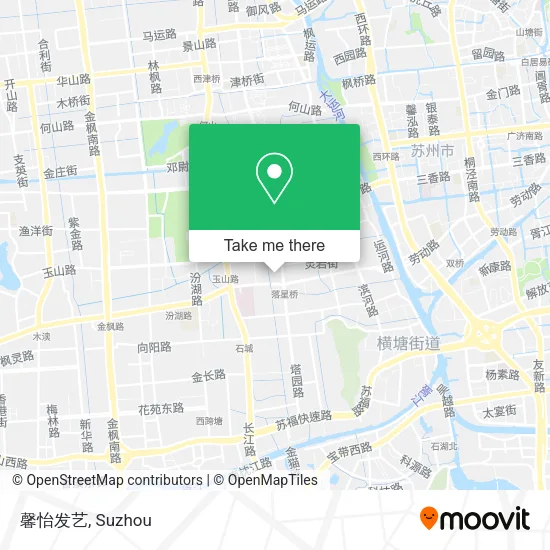 馨怡发艺 map