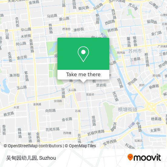 吴甸园幼儿园 map