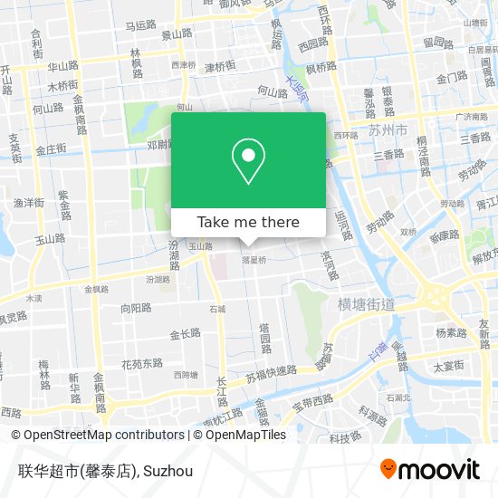 联华超市(馨泰店) map