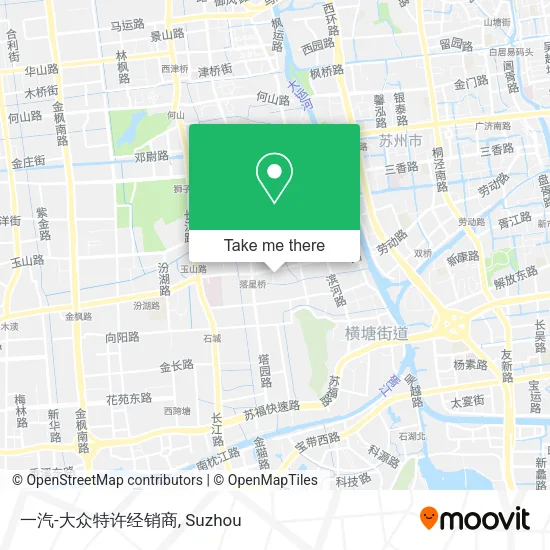 一汽-大众特许经销商 map