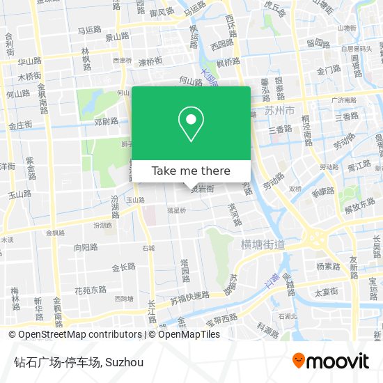 钻石广场-停车场 map