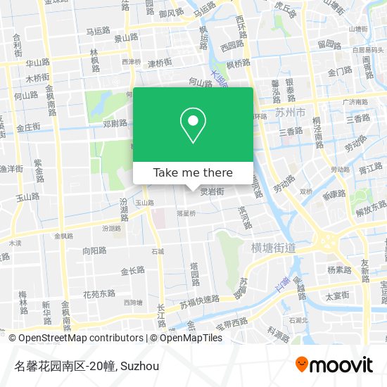 名馨花园南区-20幢 map