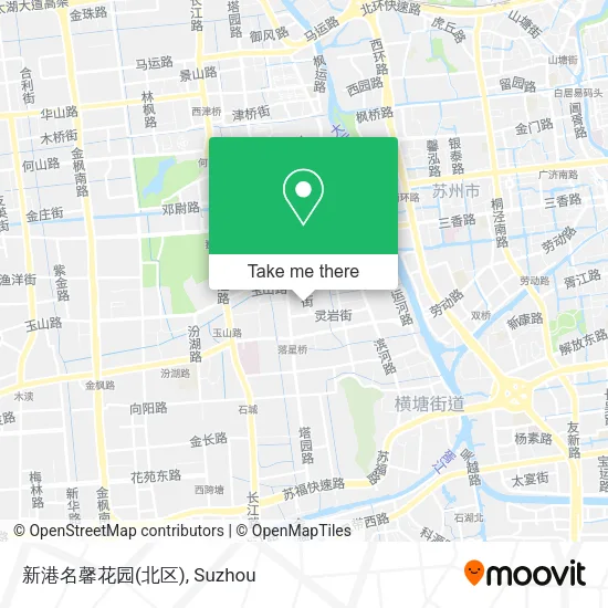 新港名馨花园(北区) map