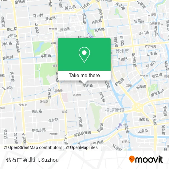 钻石广场-北门 map