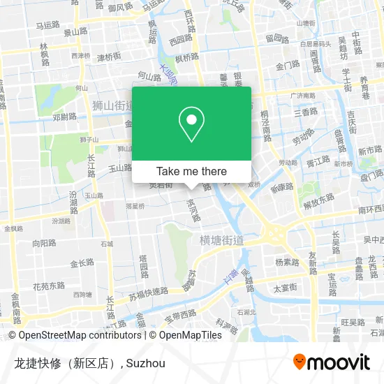 龙捷快修（新区店） map