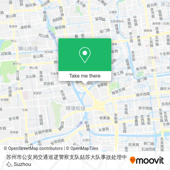 苏州市公安局交通巡逻警察支队姑苏大队事故处理中心 map