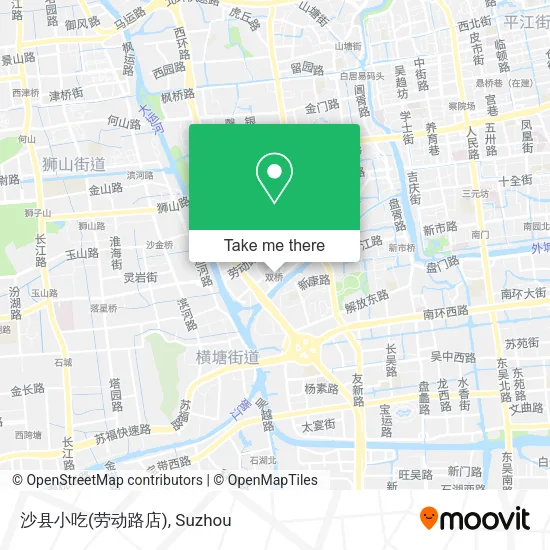 沙县小吃(劳动路店) map