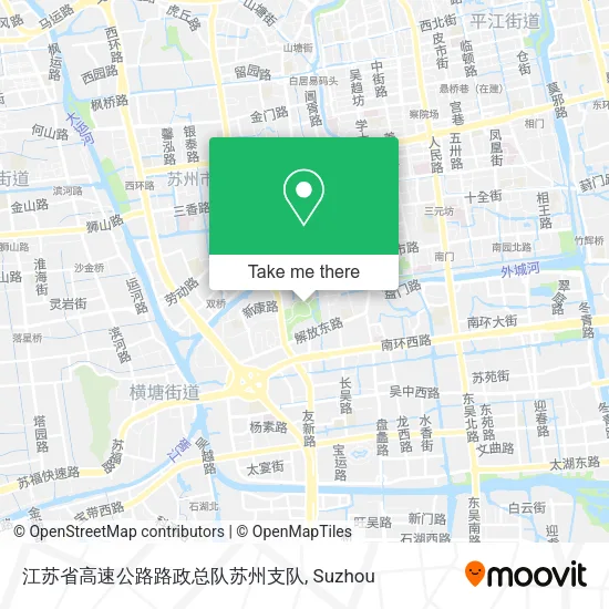 江苏省高速公路路政总队苏州支队 map