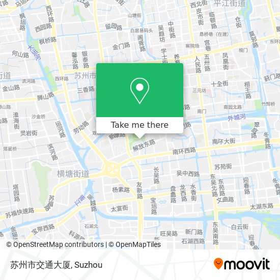 苏州市交通大厦 map