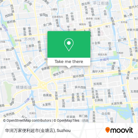 华润万家便利超市(金塘店) map