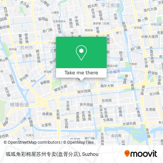 呱呱角彩棉屋苏州专卖(盘胥分店) map