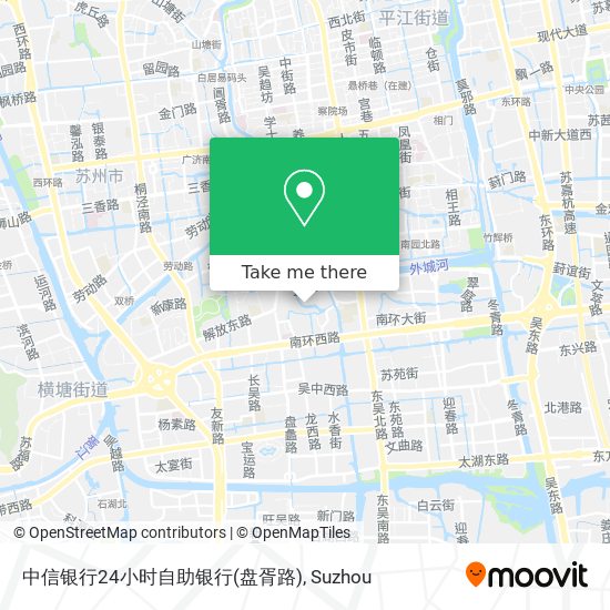 中信银行24小时自助银行(盘胥路) map