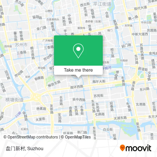 盘门新村 map
