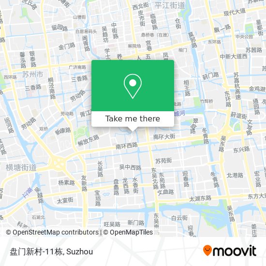 盘门新村-11栋 map