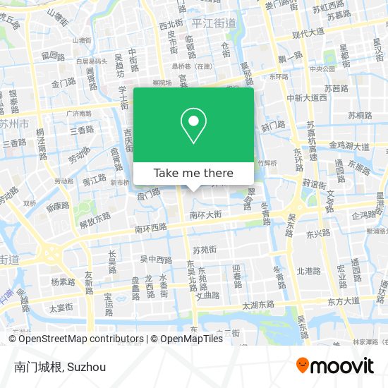 南门城根 map