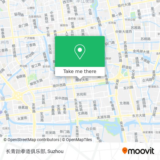 长青跆拳道俱乐部 map