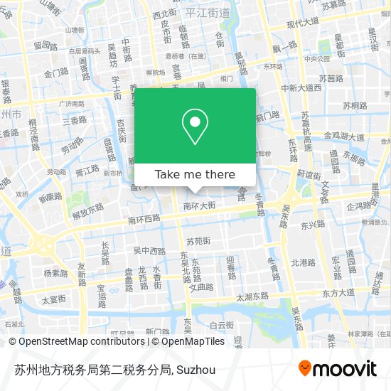 苏州地方税务局第二税务分局 map