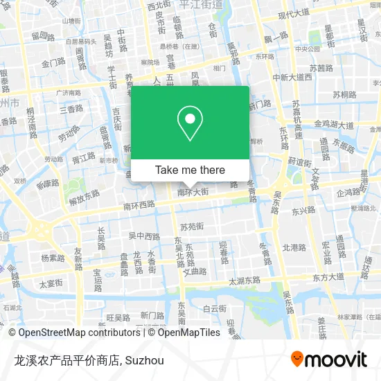 龙溪农产品平价商店 map