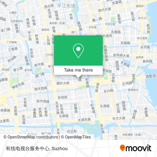 有线电视台服务中心 map