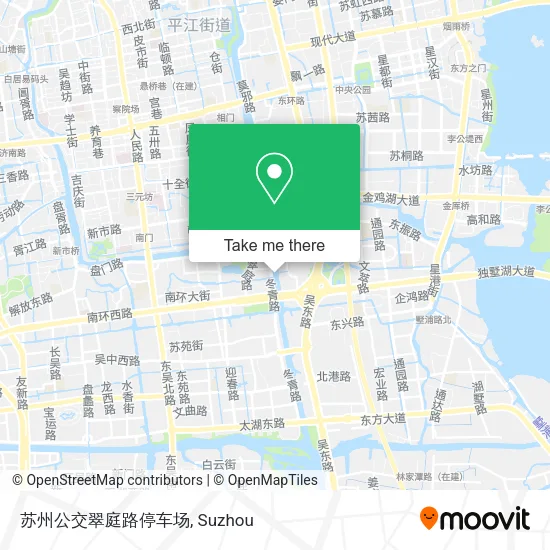 苏州公交翠庭路停车场 map