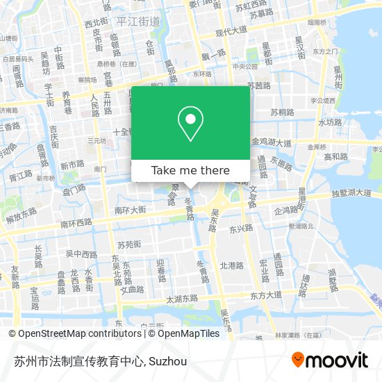 苏州市法制宣传教育中心 map