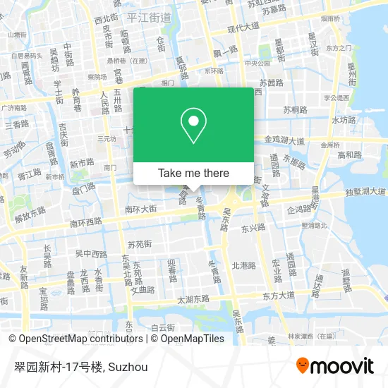 翠园新村-17号楼 map