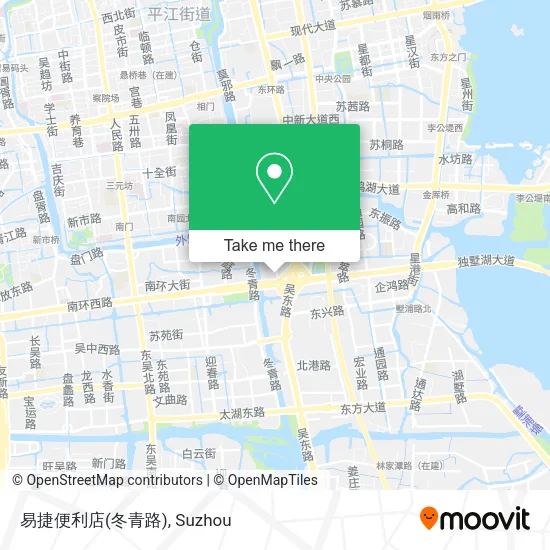 易捷便利店(冬青路) map