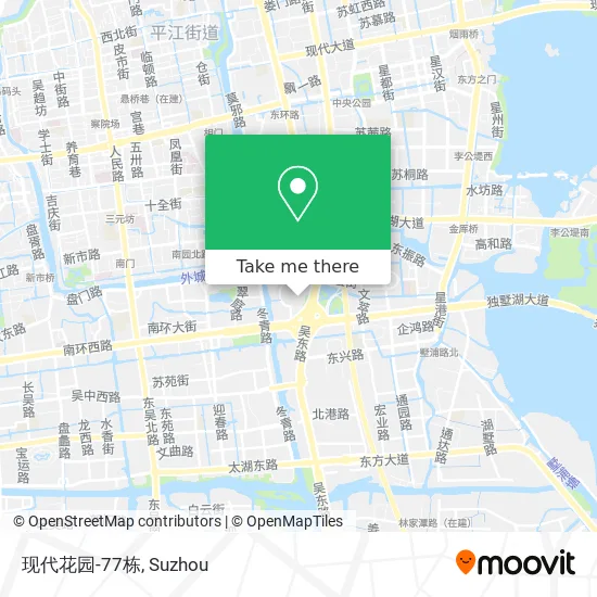 现代花园-77栋 map