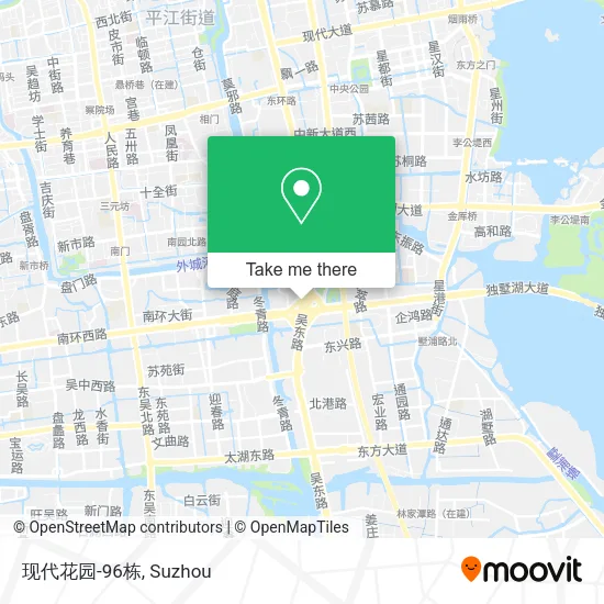 现代花园-96栋 map