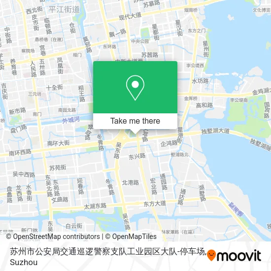 苏州市公安局交通巡逻警察支队工业园区大队-停车场 map