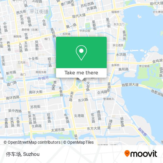 停车场 map