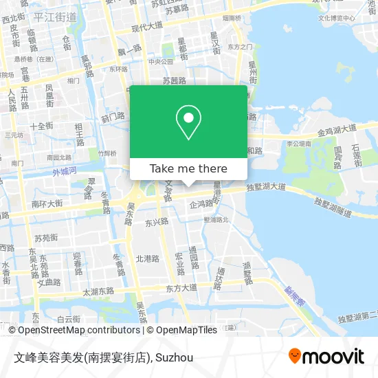 文峰美容美发(南摆宴街店) map