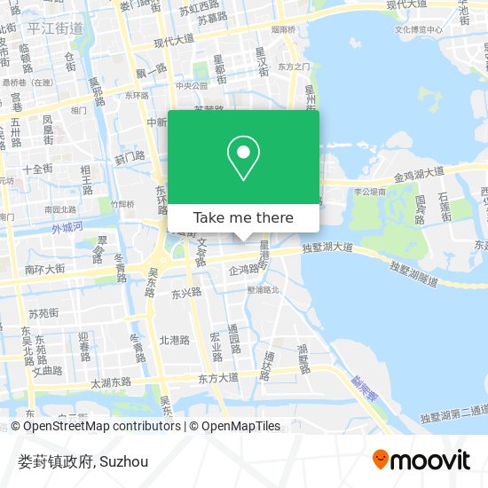 娄葑镇政府 map