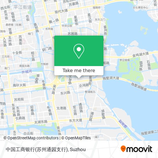 中国工商银行(苏州通园支行) map