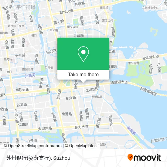 苏州银行(娄葑支行) map