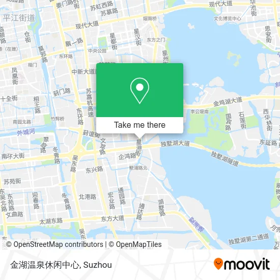 金湖温泉休闲中心 map