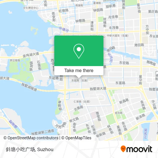 斜塘小吃广场 map