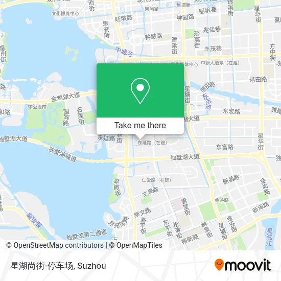 星湖尚街-停车场 map