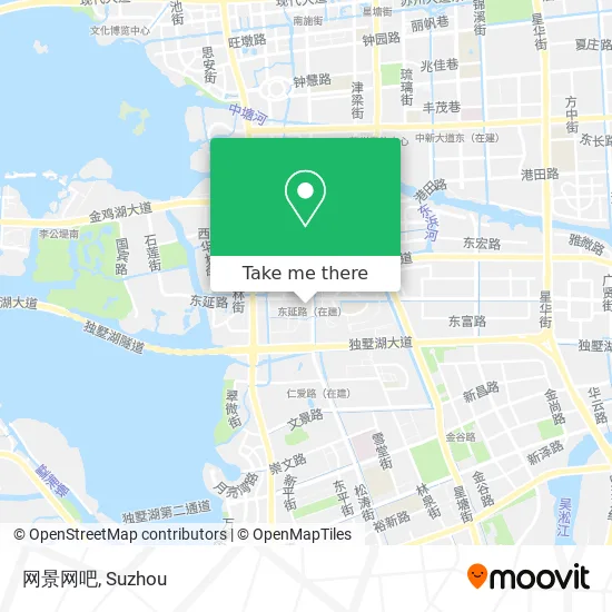网景网吧 map