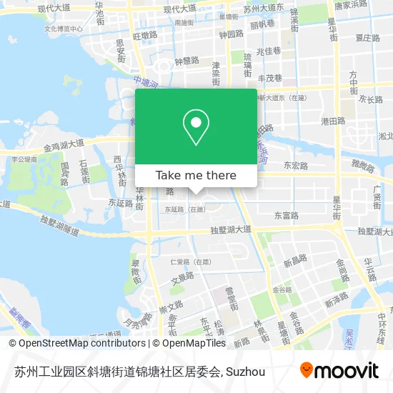 苏州工业园区斜塘街道锦塘社区居委会 map