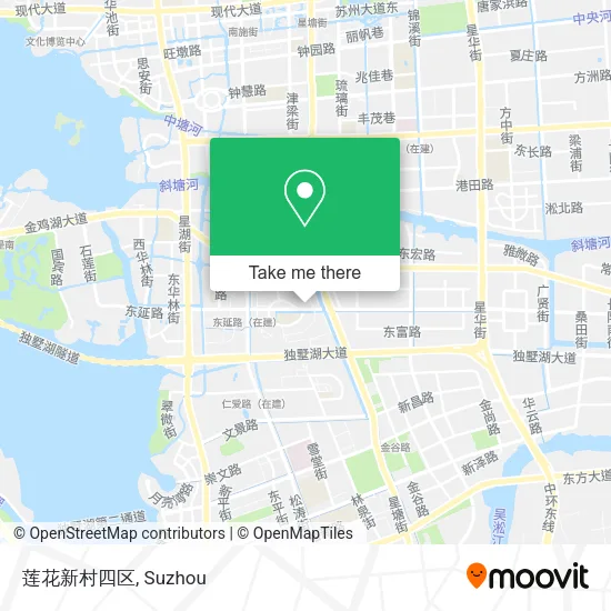 莲花新村四区 map