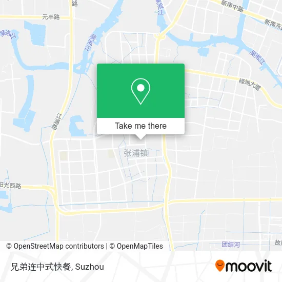 兄弟连中式快餐 map