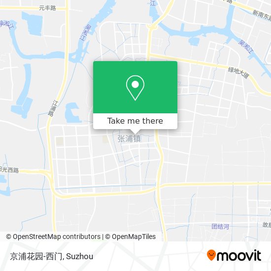 京浦花园-西门 map
