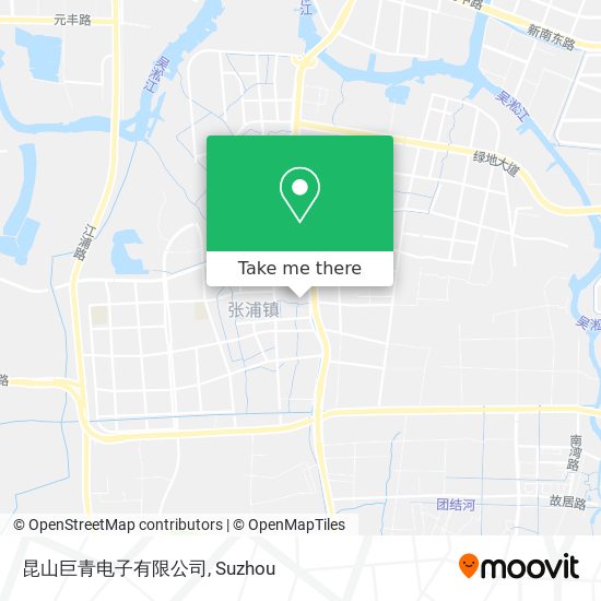 昆山巨青电子有限公司 map