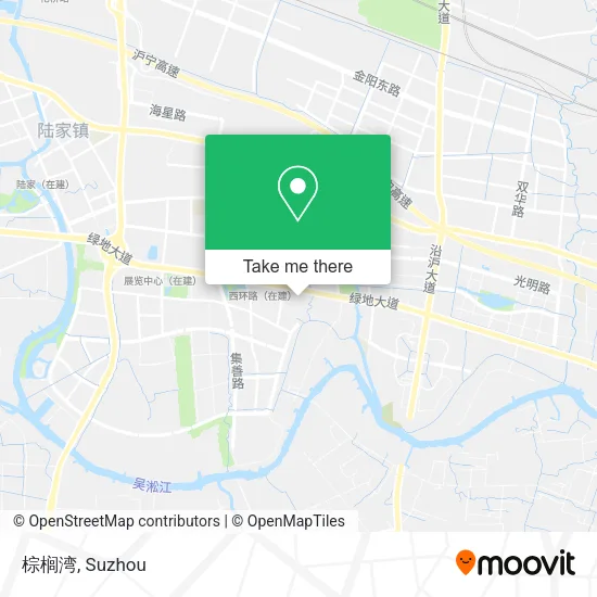 棕榈湾 map