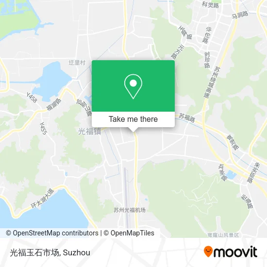 光福玉石市场 map