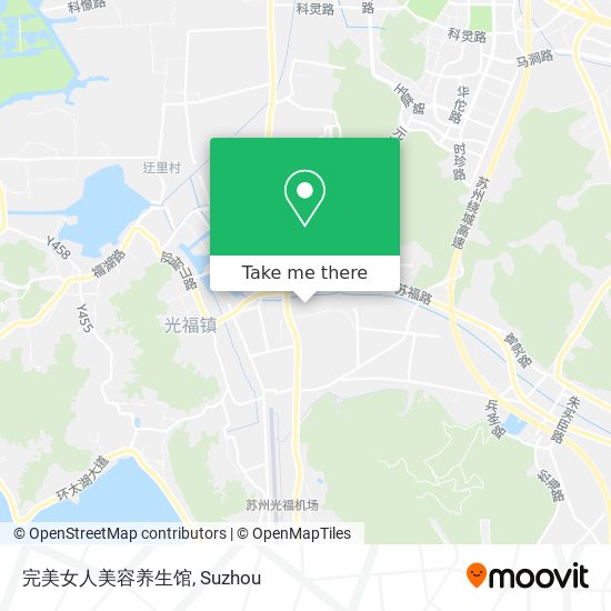 完美女人美容养生馆 map