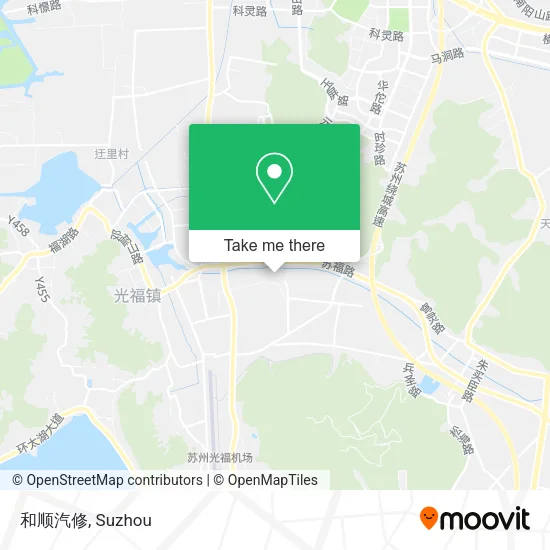 和顺汽修 map
