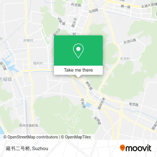 藏书二号桥 map